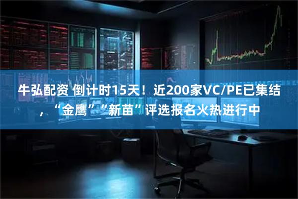 牛弘配资 倒计时15天！近200家VC/PE已集结，“金鹰”“新苗”评选报名火热进行中